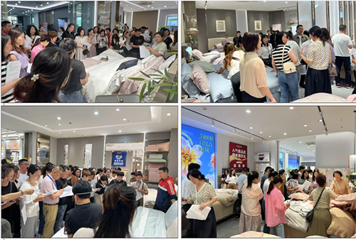 圣路易丝家纺2024秋冬新品开云APP 开云官网入口发布会完美落幕！(图6)