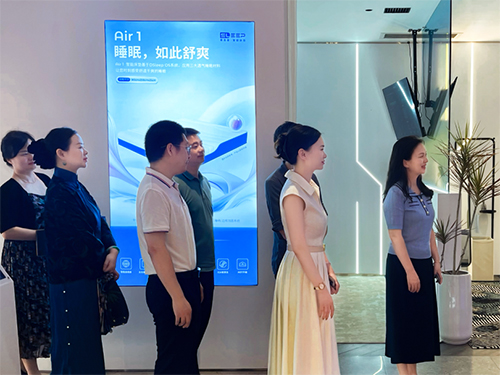 长沙市妇联领导一行莅临晚安家纺开云 开云体育平台调研指导(图1)