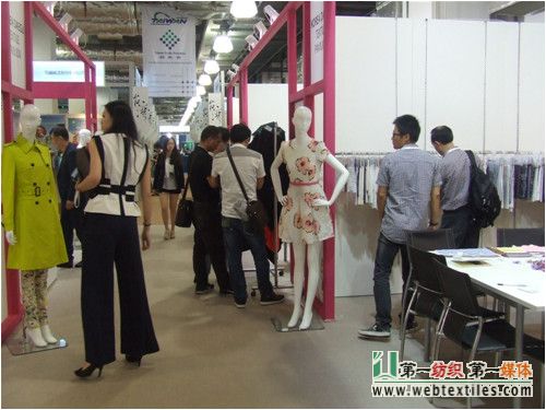 开云 开云体育平台组图）“2014上海国际纺织面料展览会春季展盛大开幕开启纺织与时尚的“新丝绸之路”(图6)